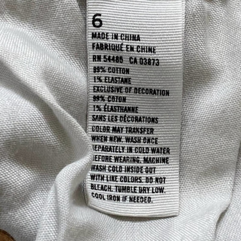 American Eagle Gray Distressed Denim Shorts Size 6 - Picture 11 of 11